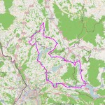 Streckenübersicht "Kurze" Strecke - 107 Km